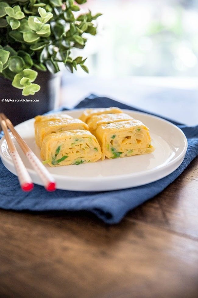 Korean Rolled Egg (Gyeran Mari) | MyKoreanKitchen.com