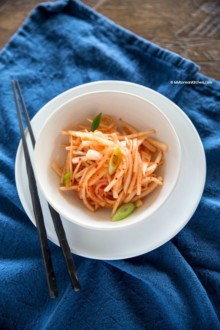 Daikon Radish Salad | MyKoreanKitchen.com