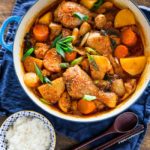 Korean Spicy Chicken Stew (Dakdoritang)