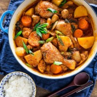 Korean Spicy Chicken Stew (Dakdoritang)