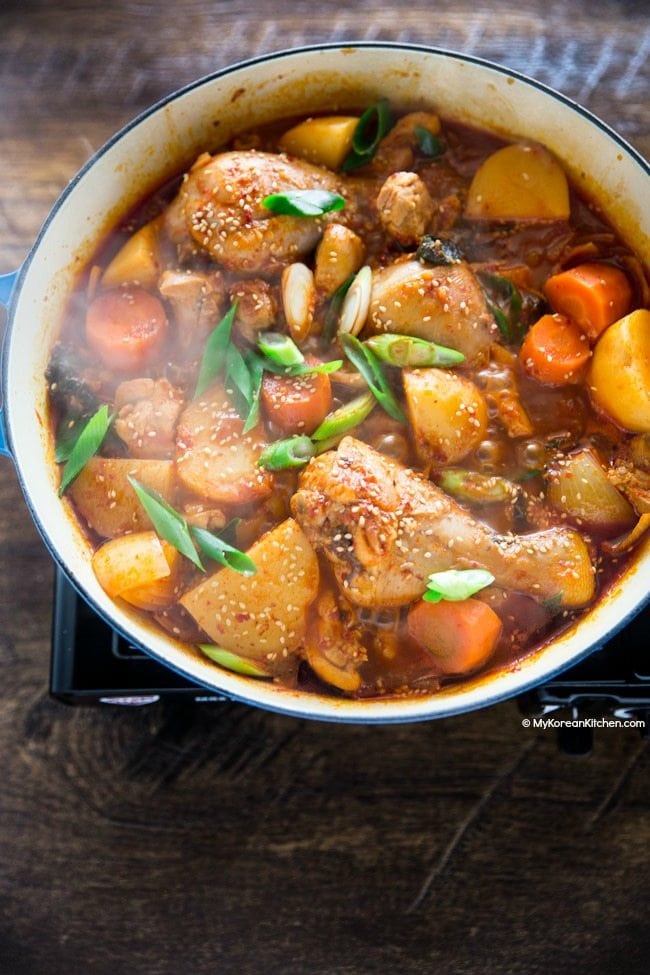 Spicy Korean Chicken Stew
