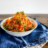 Spicy Korean Coleslaw | MyKoreanKitchen.com