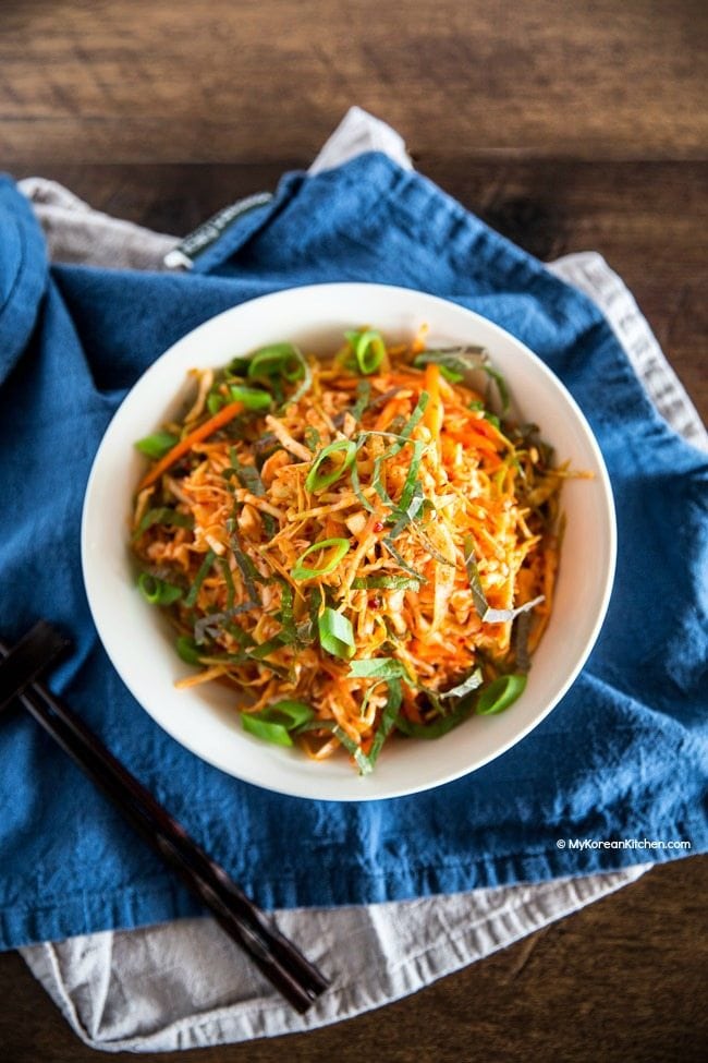 Korean Coleslaw Recipe