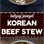 How to make bulgogi jeongol (Korean beef stew) | MyKoreanKitchen.com