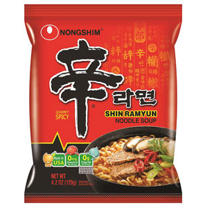 Korean Spicy Shin Noodles