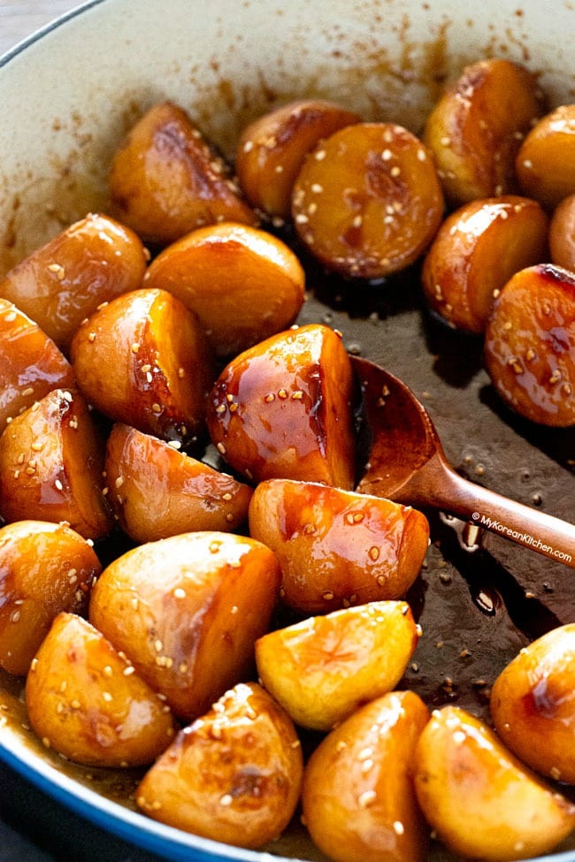 Gamja Jorim (Korean braised potatoes)