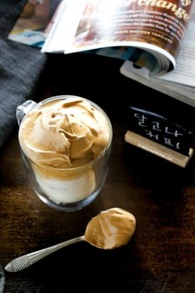 Dalgona coffee